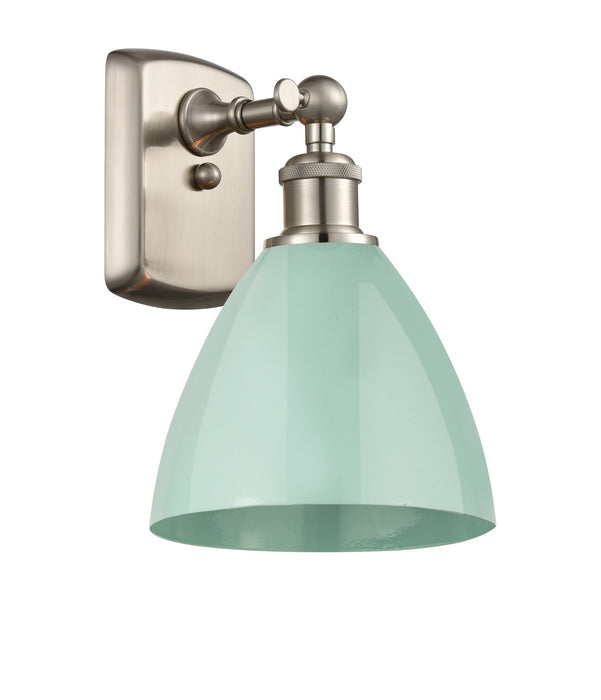 Innovations 516-1W-SN-MBD-75-SF One Light Wall Sconce, Brushed Satin Nickel