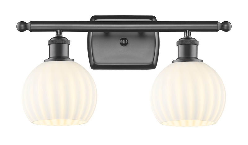 Innovations 516-2W-OB-G1217-6WV LED Bath Vanity, Oil Rubbed Bronze