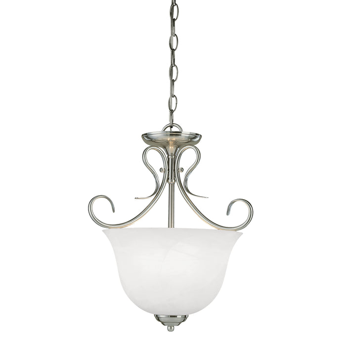 Millennium 743-SN Three Light Pendant, Satin Nickel