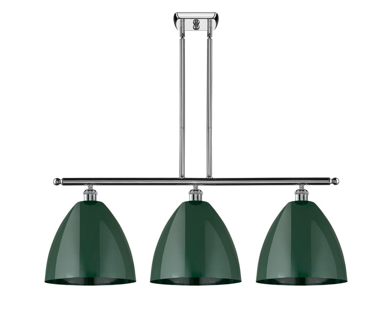 Innovations 516-3I-PC-MBD-12-GR Three Light Island Pendant, Polished Chrome