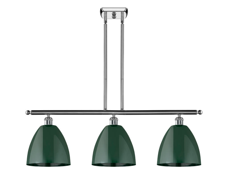 Innovations 516-3I-PC-MBD-9-GR Three Light Island Pendant, Polished Chrome