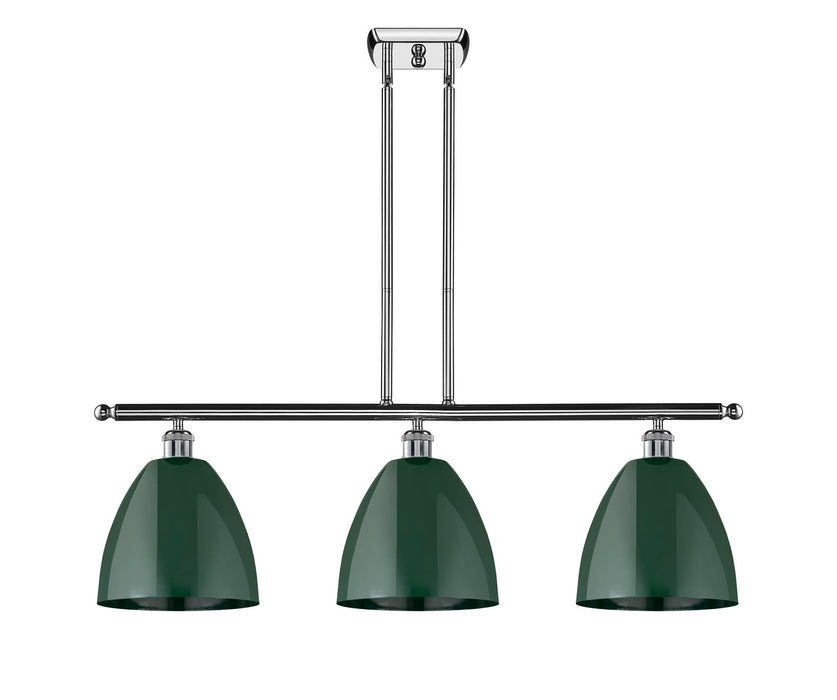 Innovations 516-3I-PC-MBD-9-GR Three Light Island Pendant, Polished Chrome
