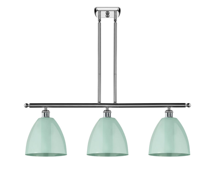 Innovations 516-3I-PC-MBD-9-SF Three Light Island Pendant, Polished Chrome