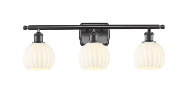 Innovations 516-3W-OB-G1217-6WV LED Bath Vanity, Oil Rubbed Bronze
