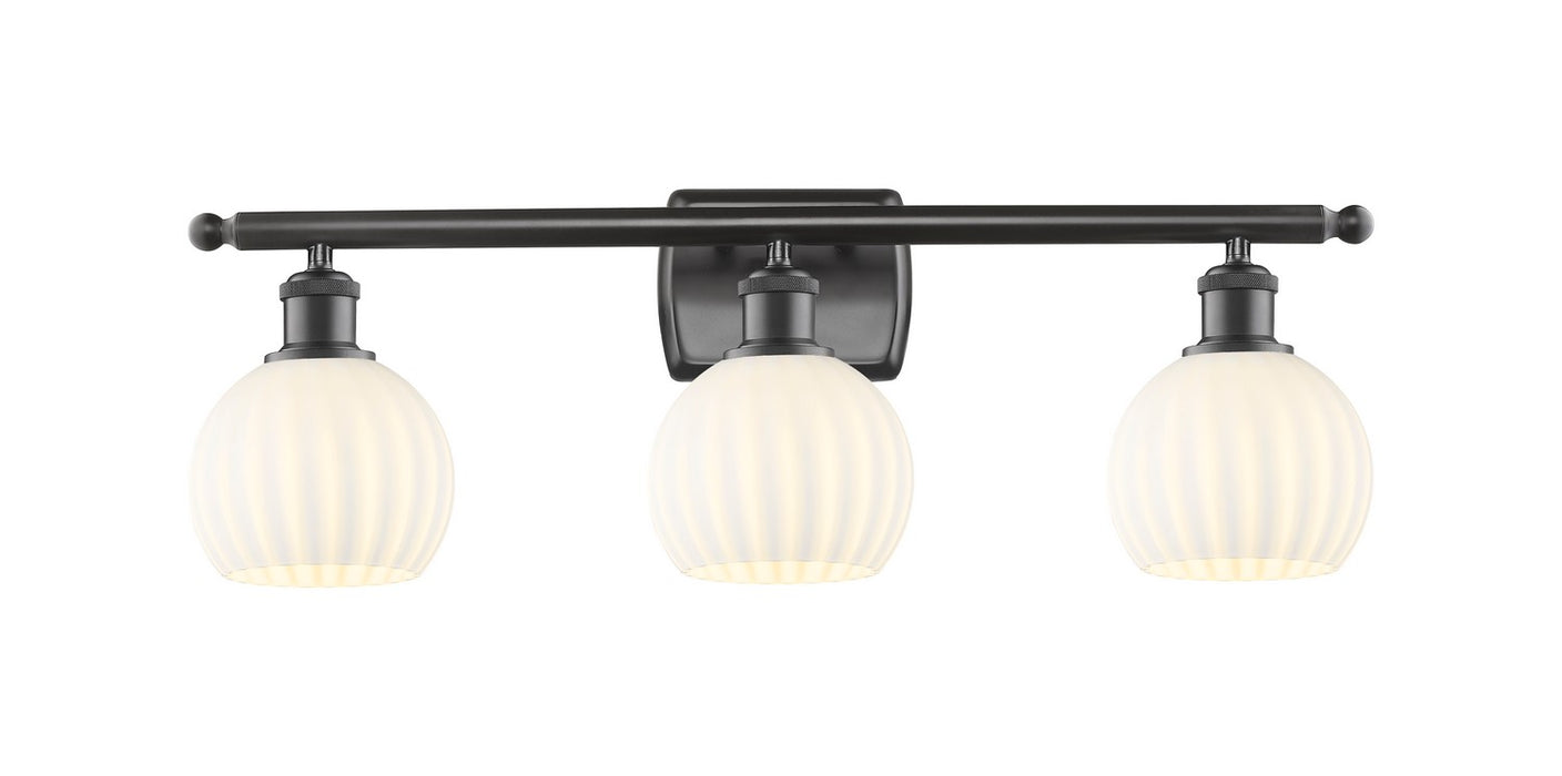 Innovations 516-3W-OB-G1217-6WV LED Bath Vanity, Oil Rubbed Bronze