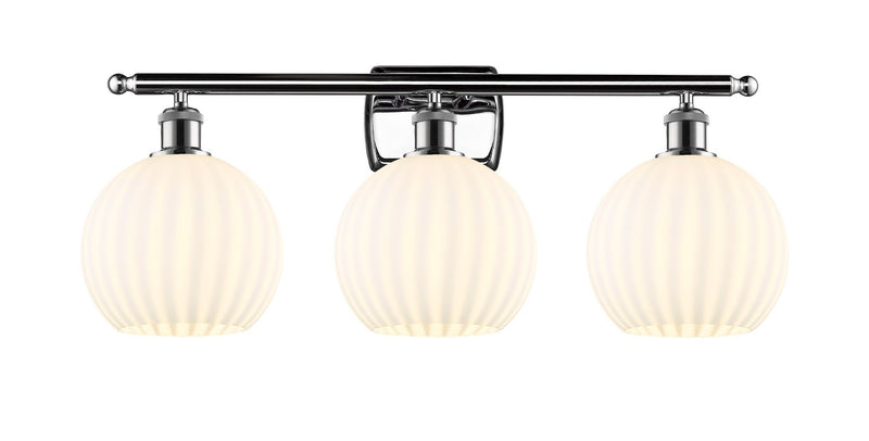 Innovations 516-3W-PC-G1217-8WV LED Bath Vanity, Polished Chrome