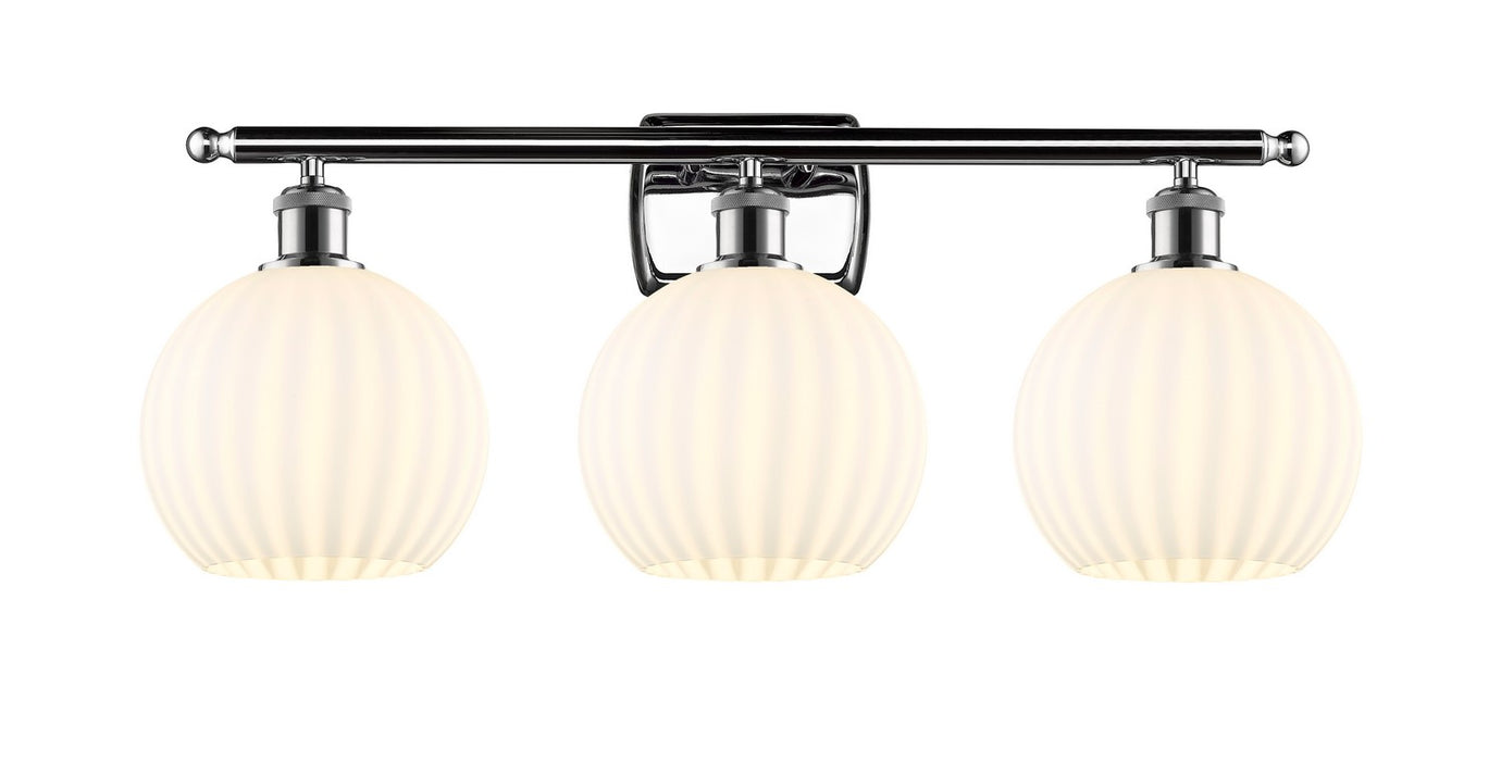 Innovations 516-3W-PC-G1217-8WV LED Bath Vanity, Polished Chrome