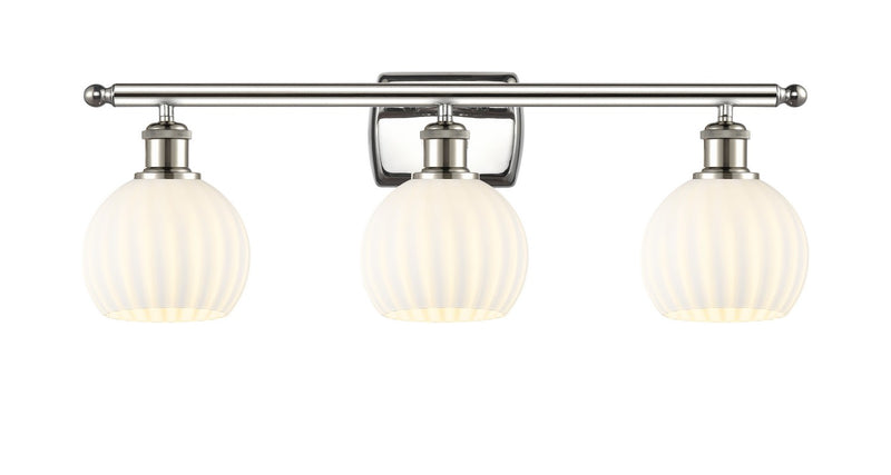 Innovations 516-3W-PN-G1217-6WV LED Bath Vanity, Polished Nickel