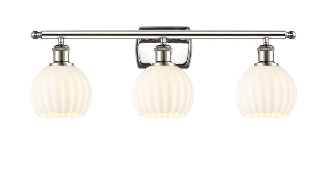 Innovations 516-3W-PN-G1217-6WV LED Bath Vanity, Polished Nickel