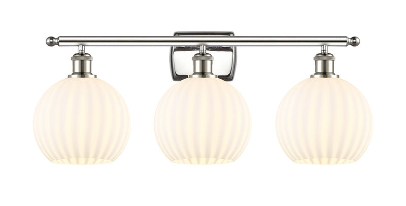 Innovations 516-3W-PN-G1217-8WV LED Bath Vanity, Polished Nickel