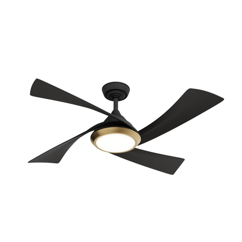 Casablanca 52846 52"Ceiling Fan, Matte Black