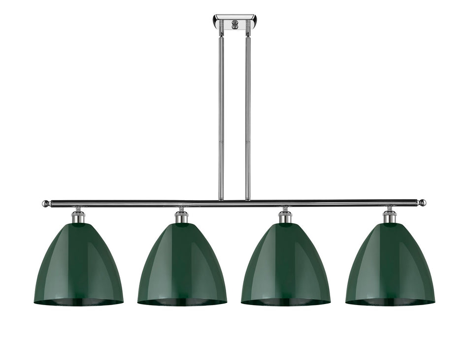 Innovations 516-4I-PC-MBD-12-GR Four Light Island Pendant, Polished Chrome