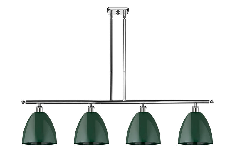 Innovations 516-4I-PC-MBD-9-GR Four Light Island Pendant, Polished Chrome