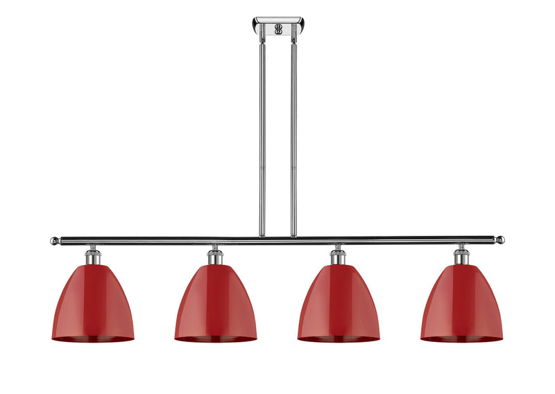 Innovations 516-4I-PC-MBD-9-RD Four Light Island Pendant, Polished Chrome