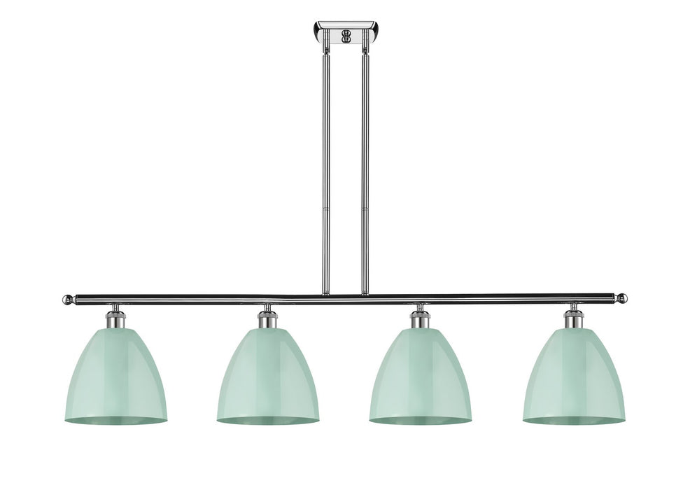 Innovations 516-4I-PC-MBD-9-SF Four Light Island Pendant, Polished Chrome