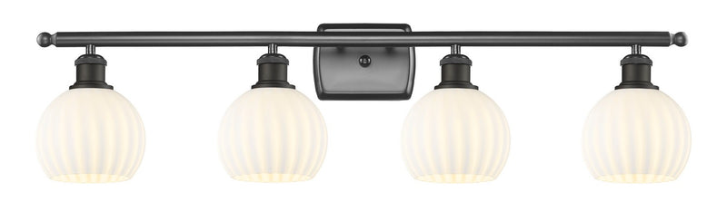Innovations 516-4W-OB-G1217-6WV LED Bath Vanity, Oil Rubbed Bronze