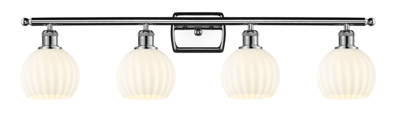 Innovations 516-4W-PC-G1217-6WV LED Bath Vanity, Polished Chrome