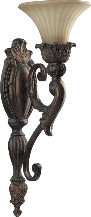 Quorum 5530-1-88 One Light Wall Mount, Corsican Gold