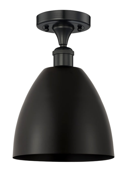 Innovations 616-1F-BK-MBD-9-BK One Light Semi-Flush Mount, Matte Black