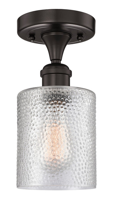 Innovations 616-1F-OB-G112 One Light Semi-Flush Mount, Oil Rubbed Bronze