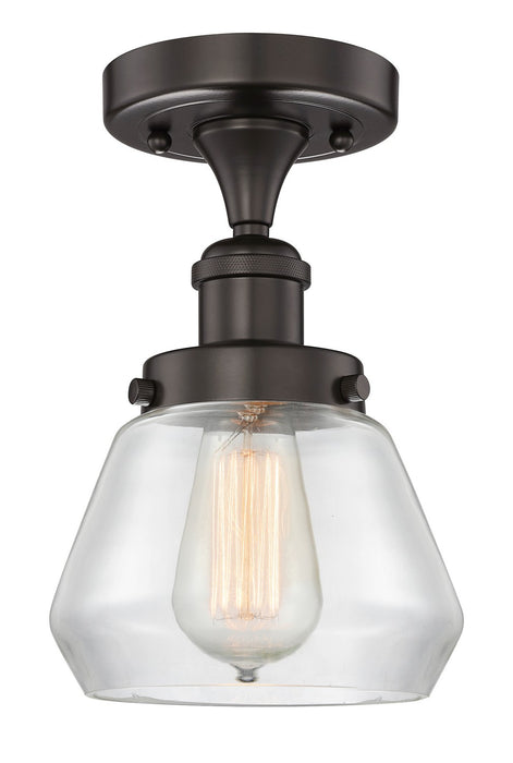 Innovations 616-1F-OB-G172 One Light Semi-Flush Mount, Oil Rubbed Bronze