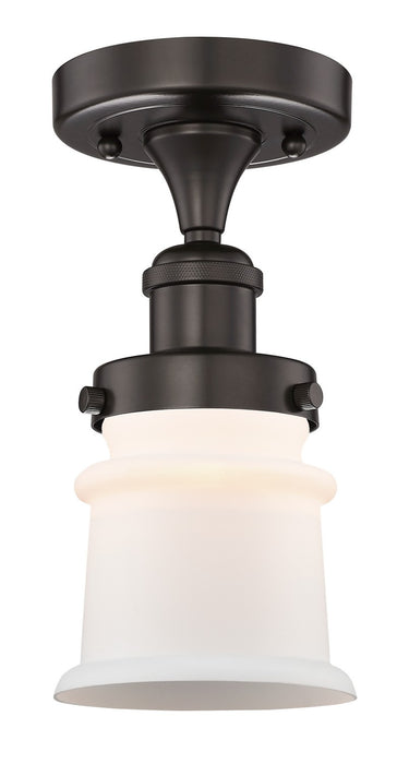Innovations 616-1F-OB-G181S One Light Semi-Flush Mount, Oil Rubbed Bronze
