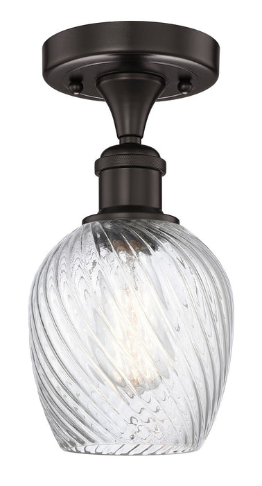 Innovations 616-1F-OB-G292 One Light Semi-Flush Mount, Oil Rubbed Bronze