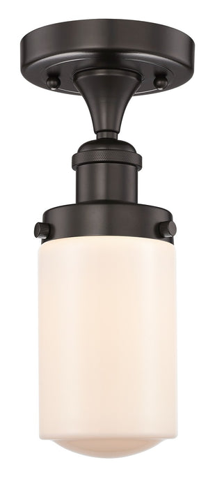 Innovations 616-1F-OB-G311 One Light Semi-Flush Mount, Oil Rubbed Bronze