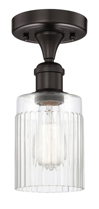 Innovations 616-1F-OB-G342 One Light Semi-Flush Mount, Oil Rubbed Bronze