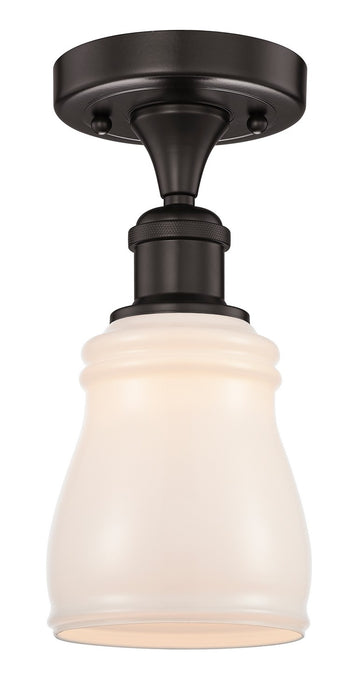Innovations 616-1F-OB-G391 One Light Semi-Flush Mount, Oil Rubbed Bronze