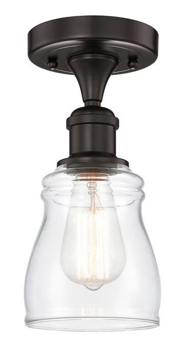 Innovations 616-1F-OB-G392 One Light Semi-Flush Mount, Oil Rubbed Bronze