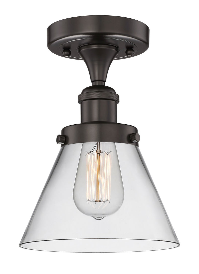 Innovations 616-1F-OB-G42 One Light Semi-Flush Mount, Oil Rubbed Bronze