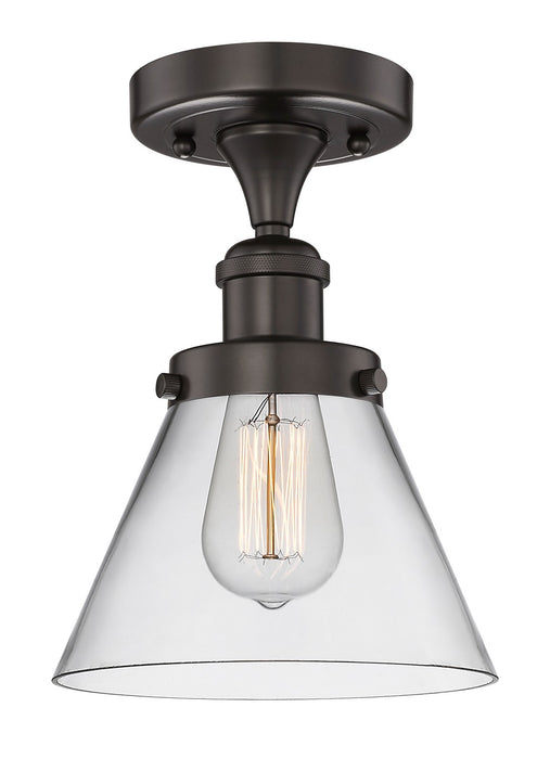 Innovations 616-1F-OB-G42 One Light Semi-Flush Mount, Oil Rubbed Bronze