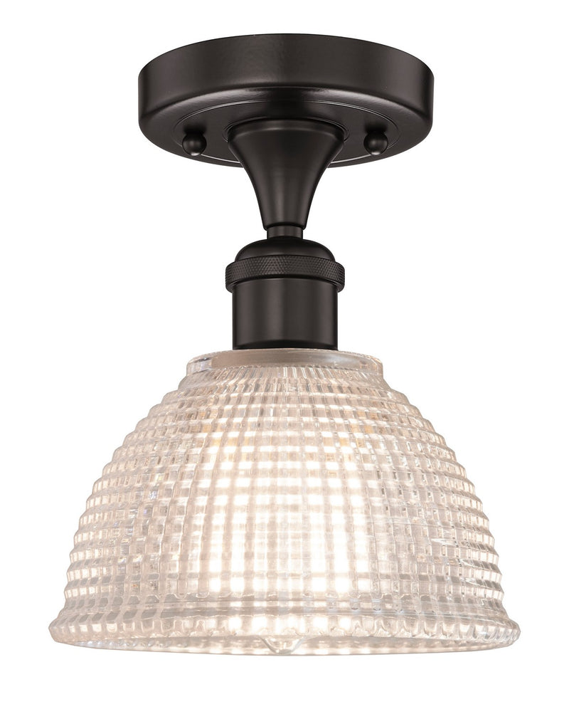 Innovations 616-1F-OB-G422 One Light Semi-Flush Mount, Oil Rubbed Bronze