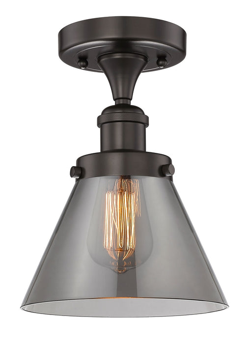 Innovations 616-1F-OB-G43 One Light Semi-Flush Mount, Oil Rubbed Bronze