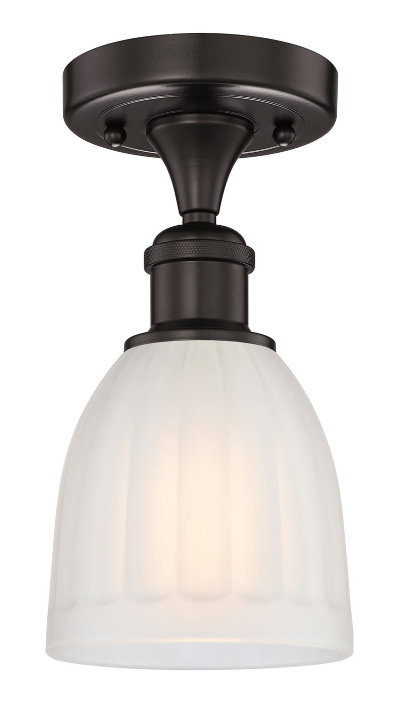 Innovations 616-1F-OB-G441 One Light Semi-Flush Mount, Oil Rubbed Bronze