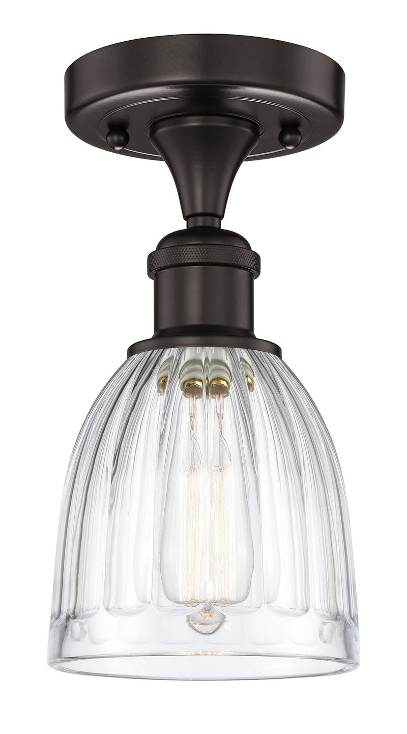 Innovations 616-1F-OB-G442 One Light Semi-Flush Mount, Oil Rubbed Bronze