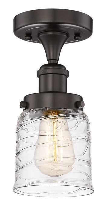 Innovations 616-1F-OB-G513 One Light Semi-Flush Mount, Oil Rubbed Bronze
