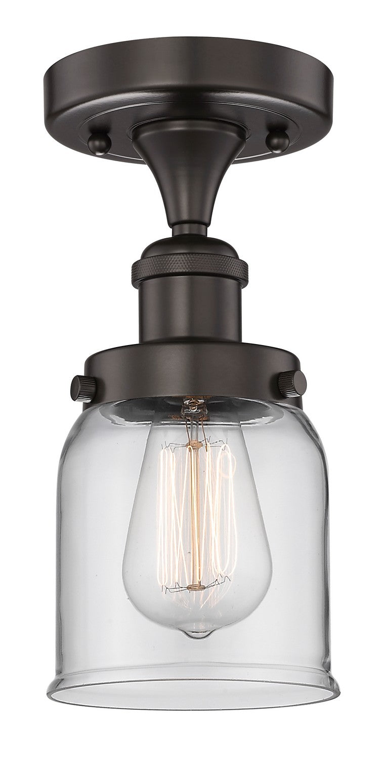 Innovations 616-1F-OB-G52 One Light Semi-Flush Mount, Oil Rubbed Bronze