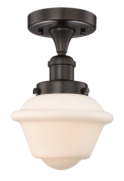 Innovations 616-1F-OB-G531 One Light Semi-Flush Mount, Oil Rubbed Bronze