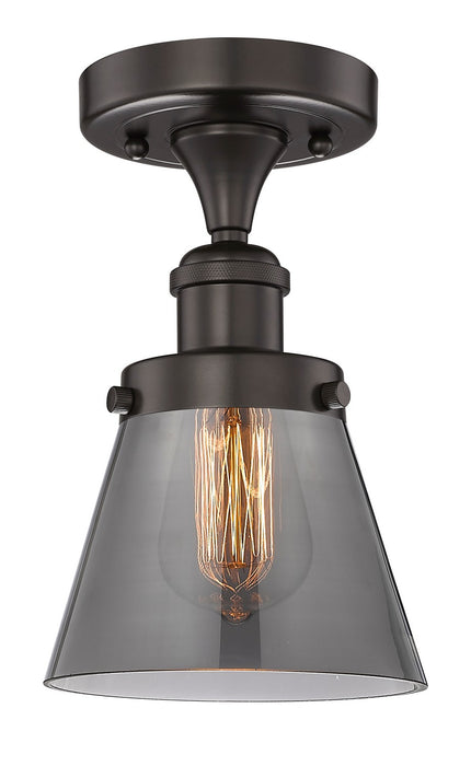 Innovations 616-1F-OB-G63 One Light Semi-Flush Mount, Oil Rubbed Bronze