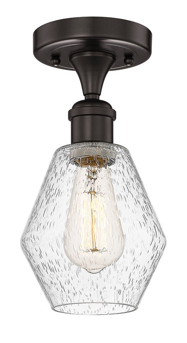 Innovations 616-1F-OB-G654-6 One Light Semi-Flush Mount, Oil Rubbed Bronze