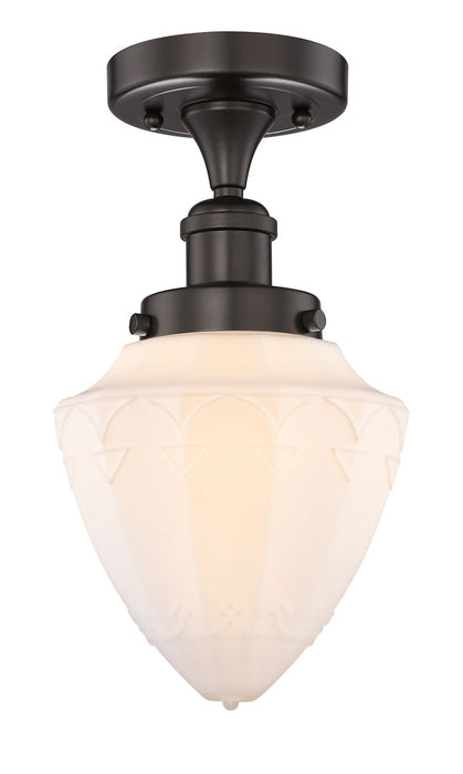 Innovations 616-1F-OB-G661-7 LED Semi-Flush Mount, Oil Rubbed Bronze