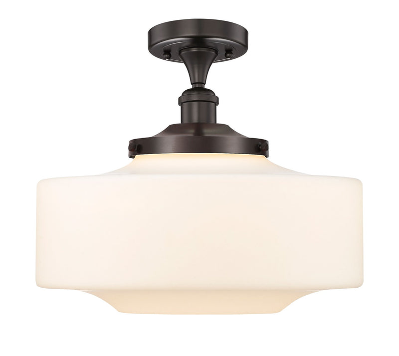 Innovations 616-1F-OB-G691-16 LED Semi-Flush Mount, Oil Rubbed Bronze