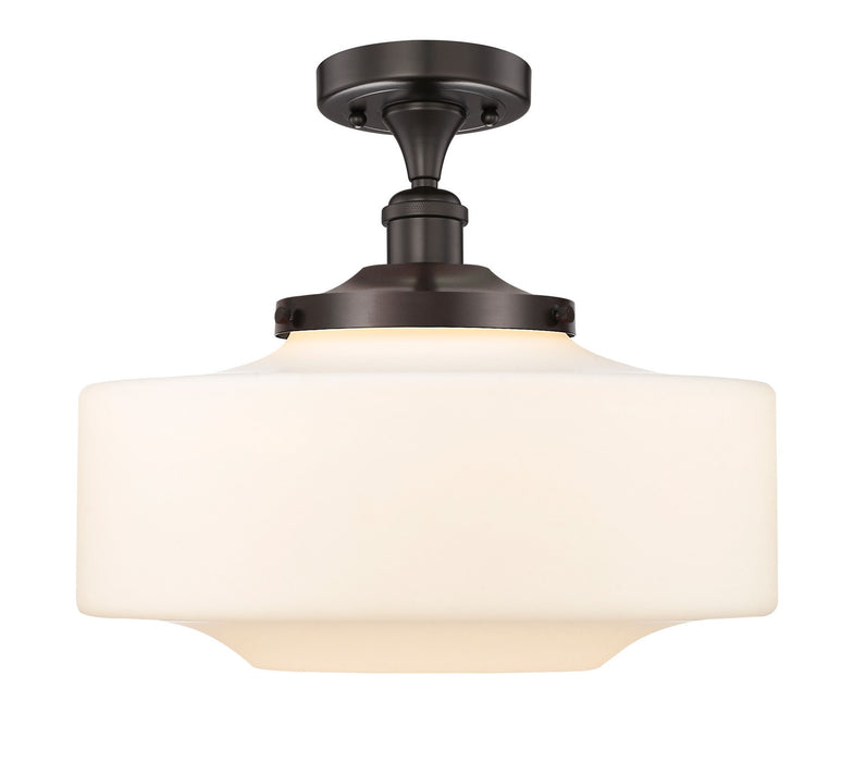 Innovations 616-1F-OB-G691-16 LED Semi-Flush Mount, Oil Rubbed Bronze