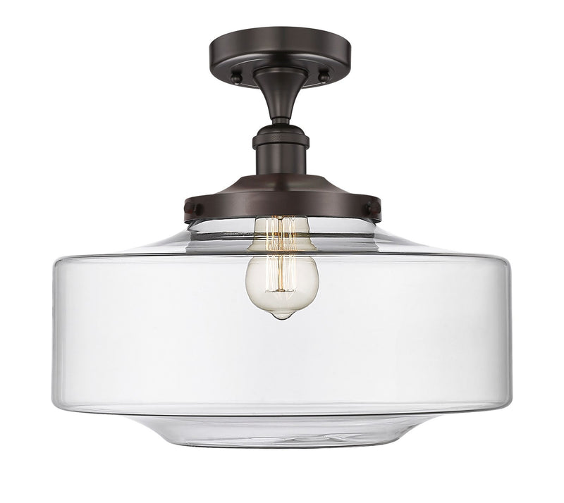 Innovations 616-1F-OB-G692-16 LED Semi-Flush Mount, Oil Rubbed Bronze