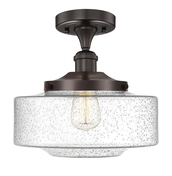 Innovations 616-1F-OB-G694-12 LED Semi-Flush Mount, Oil Rubbed Bronze