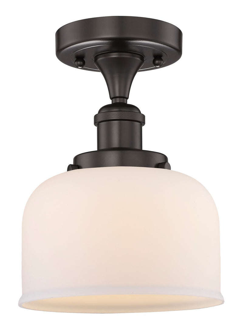 Innovations 616-1F-OB-G71 One Light Semi-Flush Mount, Oil Rubbed Bronze