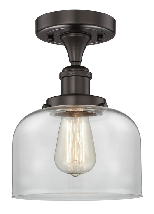 Innovations 616-1F-OB-G72 One Light Semi-Flush Mount, Oil Rubbed Bronze