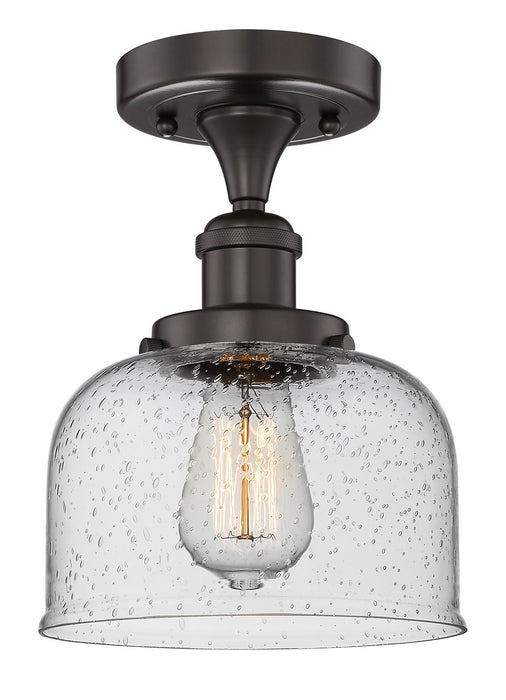 Innovations 616-1F-OB-G74 One Light Semi-Flush Mount, Oil Rubbed Bronze